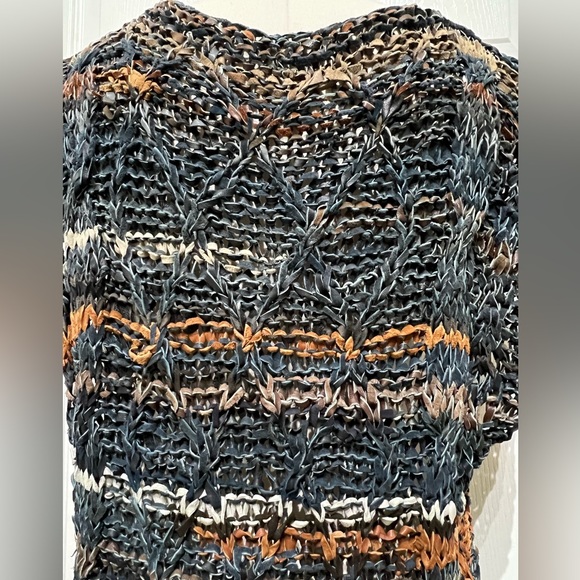 Leather Knitted Top - Picture 9 of 11